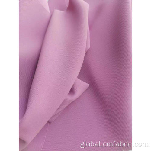 Polyester Fake Acetate Fabric 100%Dull Polyester SPH Fine Twill Dyed Fabric Supplier